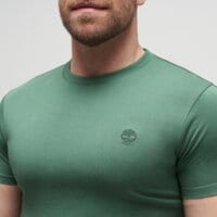 T-shirt, koszulka męska TIMBERLAND T-SHIRT CHEST LOGO SS TEE SLIM tb0a2br3a6z1 kolor zielony