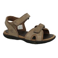 Sandały dziecięce TIMBERLAND EK RYE HARBOR 2 STRAP LTR SANDAL 7985r kolor beżowy