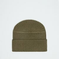 Czapka zimowa damska TIMBERLAND CZAPKA GULF BEACH BEANIE tb0a665pa581 kolor zielony