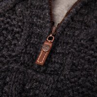 Sweter męski TIMBERLAND SWETER BURL 1/2 ZIP 3358j013 kolor szary