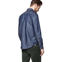 Koszula męska TIMBERLAND KOSZULA LS PEABODY RIVER DENIM SHIRT a1ejl532 kolor niebieski