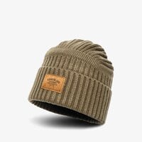 czapka zimowa męska TIMBERLAND CZAPKA ZIMOWA RIBBED BEANIE tb0a1egwa581 kolor khaki