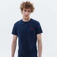 T-shirt, koszulka męska TIMBERLAND T-SHIRT TFO SS LEFT CHEST LOGO JERSEY CREW TEE tb0a2br34331 kolor granatowy