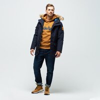 Kurtka zimowa męska TIMBERLAND KURTKA DV SCAR RIDGE PARKA DOWNFREE tb0a1ynf4331 kolor granatowy