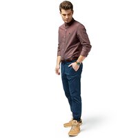 Koszula męska TIMBERLAND KOSZULA LS BACK RIVER LIGHTWEIGHT a1lovm50 kolor bordowy