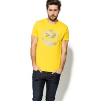 T-shirt, koszulka męska TIMBERLAND T-SHIRT SS KENNEBEC RIVER SEASONAL a1l6pk61 kolor żółty