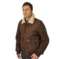 Kurtka zimowa męska TIMBERLAND KURTKA SHEARLING BOMBER JKT 82471968 kolor brązowy