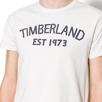 T-shirt, koszulka męska TIMBERLAND T-SHIRT SS KENNE BEC RIVER a1irz130 kolor biały