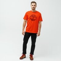T-shirt, koszulka męska TIMBERLAND T-SHIRT SS KENNEBEC RIVER TREE LOGO TEE tb0a2c2r8451 kolor czerwony