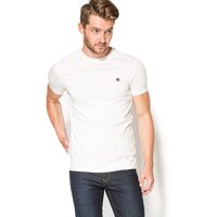 T-shirt, koszulka męska TIMBERLAND T-SHIRT DUNSTAN  TEE a1c5n130 kolor biały