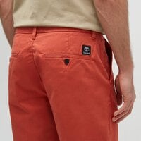 Szorty, spodenki męskie TIMBERLAND SZORTY STRETCH TWILL CHINO SHORT tb0a2dfmeg61 kolor czerwony