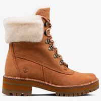 Damskie buty zimowe TIMBERLAND COURMAYEURVALLEY SHEARLIN a1rp2 kolor brązowy