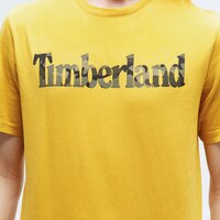 T-shirt, koszulka męska TIMBERLAND T-SHIRT SS KENNEBEC RIVER CAMO LINEAR LOGO TEE tb0a2f4r3111 kolor brązowy