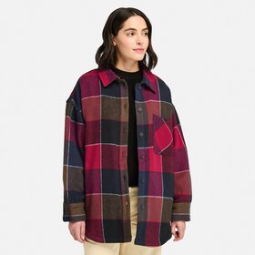 TIMBERLAND KOSZULA HEAVY FLANNEL LONG OVERSHIRT