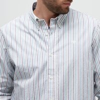Koszula męska TIMBERLAND KOSZULA STRIPED SHIRT WHITE YD tb0a68g3a941 kolor biały