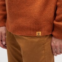 Sweter męski TIMBERLAND SWETER RAGLAN SLEEVE CREW NECK SWEATER tb0a62j3eib1 kolor pomarańczowy