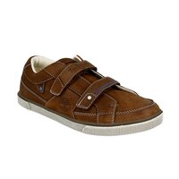 Dziecięce buty casual TIMBERLAND EK ATLANTIC AVE H&L OX 3491r kolor brązowy