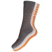 Męskie skarpetki TIMBERLAND SKARPETY 3PP SEASONAL CREW j0221358 kolor pomarańczowy
