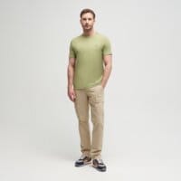 T-shirt, koszulka męska TIMBERLAND T-SHIRT SHORT SLEEVE TEE tb0a2bprbq01 kolor zielony