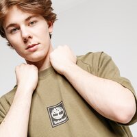 T-shirt, koszulka męska TIMBERLAND T-SHIRT SS TEE BACK LINEAR tb0a1oagq691 kolor zielony