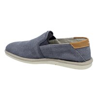 Buty męskie casual TIMBERLAND FABRIC SLIP-ON 9140b kolor niebieski