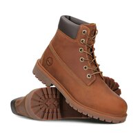 Dziecięce buty zimowe TIMBERLAND AUTHENTICS 6IN WP BOOT 80904 kolor brązowy