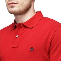 Koszulka polo męska TIMBERLAND POLO MERRYMEETING RV STRETCH tb0a1kc4r091 kolor bordowy