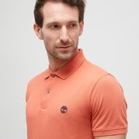 Koszulka polo męska TIMBERLAND POLO SHORT SLEEVE STRETCH POLO tb0a2djeei41 kolor czerwony