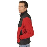 Kurtka przejściowa męska (wiosenna i jesienna) TIMBERLAND POLAR SCAFE 1/2 ZIP FLEECE 94445629 kolor czerwony