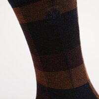 Męskie skarpetki TIMBERLAND SKARPETY 2PP PLAID CREW tb0a2pwyi301 kolor multicolor