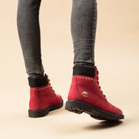 Damskie buty zimowe TIMBERLAND 6IN HERT BT CUPSOLE- W tb0a2mbuf411 kolor czerwony