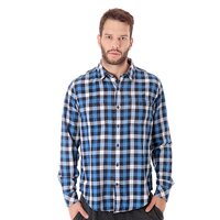 Koszula męska TIMBERLAND KOSZULA LS 2 LAYER PLAID SHIRT 4638j422 kolor niebieski