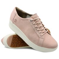 Sneakersy damskie TIMBERLAND BERLIN PARK LEATHER LACE UP a1ssu kolor różowy