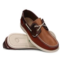 Buty żeglarskie męskie TIMBERLAND HERITAGE CW BOAT 2 EYE a13in kolor brązowy