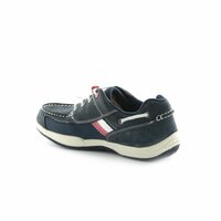 Dziecięce buty casual TIMBERLAND EK SPORT F/L BOAT OXFORD 52790 kolor granatowy