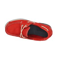 Dziecięce buty casual TIMBERLAND EK 2 EYE BOAT SHOE PEAKS ISLAND 6886r kolor czerwony