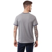 T-shirt, koszulka męska TIMBERLAND T-SHIRT SS OUTDOORS RINGER TEE 7064j050 kolor szary