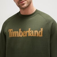 Bluza męska TIMBERLAND BLUZA TFO LINEAR LOGO CREW NECK BB SWEATSHIRT tb0a2c6hu311 kolor zielony