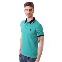 Koszulka polo męska TIMBERLAND POLO SS TIPED PIQUE 4651j306 kolor zielony