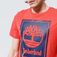 T-shirt, koszulka męska TIMBERLAND T-SHIRT YC SS STACK LOGO TEE (REGULAR) tb0a2aj1bp21 kolor różowy