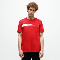 T-shirt, koszulka męska TIMBERLAND T-SHIRT KENNEBEC RIVER HORIZONTAL GRAPHIC tb0a2cgup921 kolor czerwony