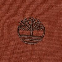 Koszulka polo męska TIMBERLAND POLO LS RUGBY POLO tbc0yhbdain1 kolor brązowy