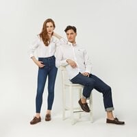 Koszula męska TIMBERLAND KOSZULA LS EASTHAM RIVER STRETCH POPLIN SOLID tb0a2bqe1001 kolor biały