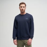 Bluza męska TIMBERLAND BLUZA SILICON BADGE CREW NECK tb0a6kpb4331 kolor granatowy
