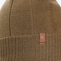 czapka zimowa męska TIMBERLAND CZAPKA ZIMOWA HEATHERED RIBBED BEANIE tb0a1egya581 kolor khaki