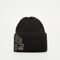 Czapka zimowa damska TIMBERLAND CZAPKA LAYERED PATCH BEANIE tb0a67ra0011 kolor czarny