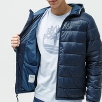 Kurtka przejściowa męska (wiosenna i jesienna) TIMBERLAND KURTKA NEW GARFIELD -HOODED PUFFER tb0a2ga14331 kolor granatowy