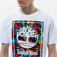 T-shirt, koszulka męska TIMBERLAND T-SHIRT CNY SS STAC LOGO TEE tb0a246d1001 kolor biały