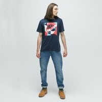 T-shirt, koszulka męska TIMBERLAND T-SHIRT COASTAL COOL GRAPHIC LOGO PRINT TEE tb0a2dnj4331 kolor granatowy