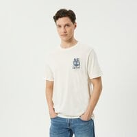 T-shirt, koszulka męska TIMBERLAND T-SHIRT NATURAL SUMMER - SS REFIBRA BACK GRAPHIC tb0a26rtcm91 kolor biały